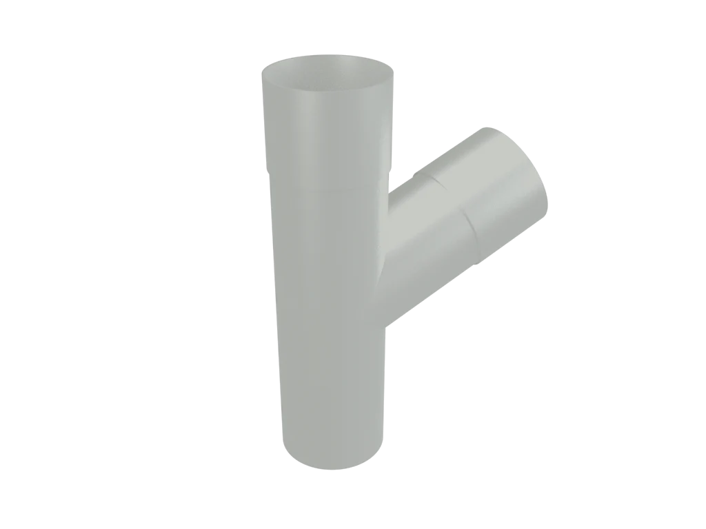 Colonnade Aluminium Round Swaged Downpipe Y-Branch 63mm - Image 36