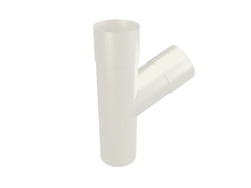 Colonnade Aluminium Round Swaged Downpipe Y-Branch 63mm - Image 38