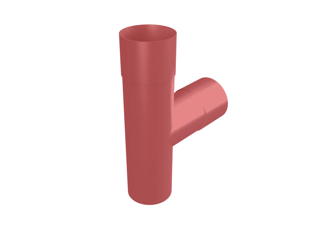 Colonnade Aluminium Round Swaged Downpipe Y-Branch 76mm - Image 52