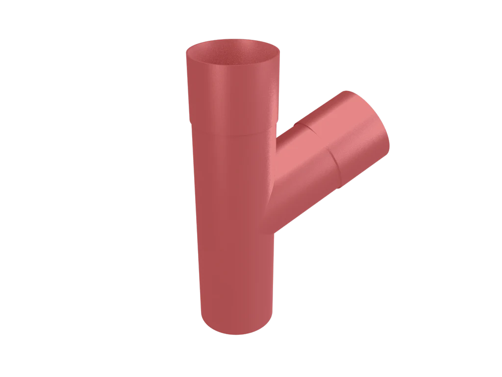 Colonnade Aluminium Round Swaged Downpipe Y-Branch 76mm - Image 53