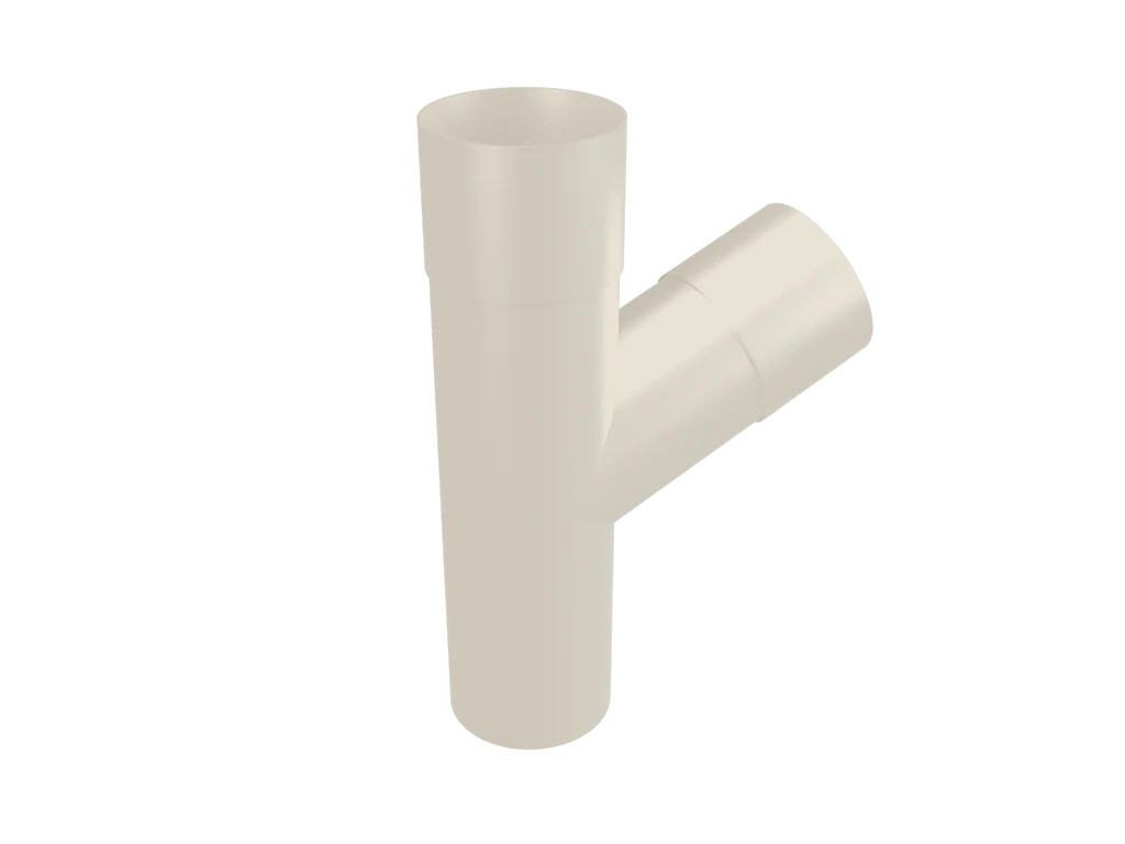 Colonnade Aluminium Round Swaged Downpipe Y-Branch 63mm - Image 23