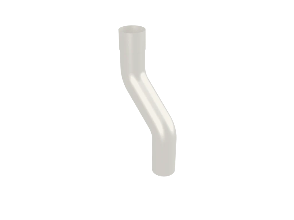 Colonnade Aluminium Round Swaged 1-Part Swan Neck Downpipe - Image 17
