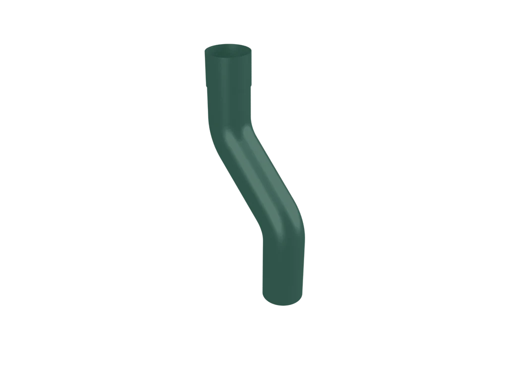 Colonnade Aluminium Round Swaged 1-Part Swan Neck Downpipe - Image 6