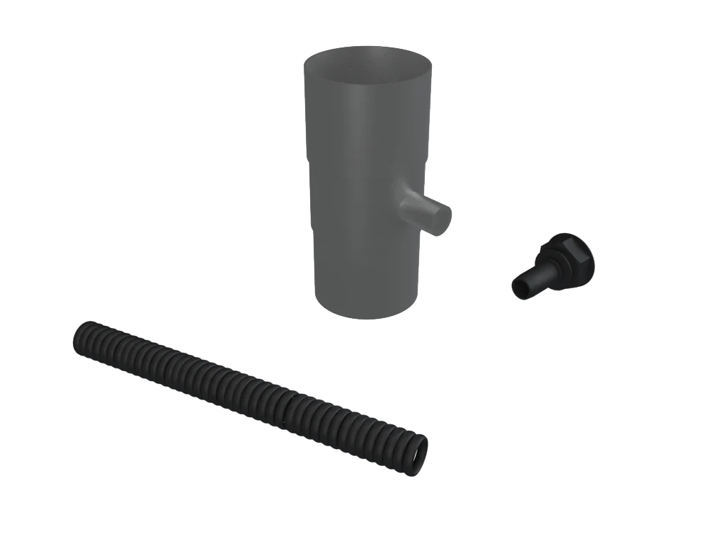 Colonnade Aluminium Round Swaged Water Butt Deflector Kit - Image 10