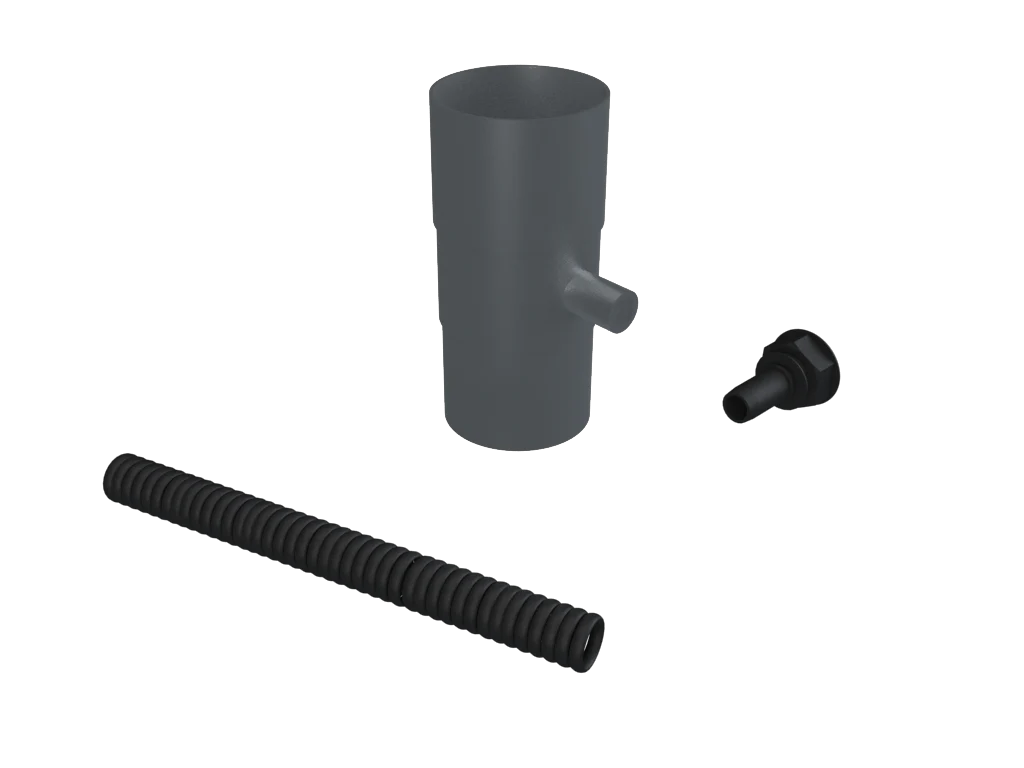 Colonnade Aluminium Round Swaged Water Butt Deflector Kit - Image 11