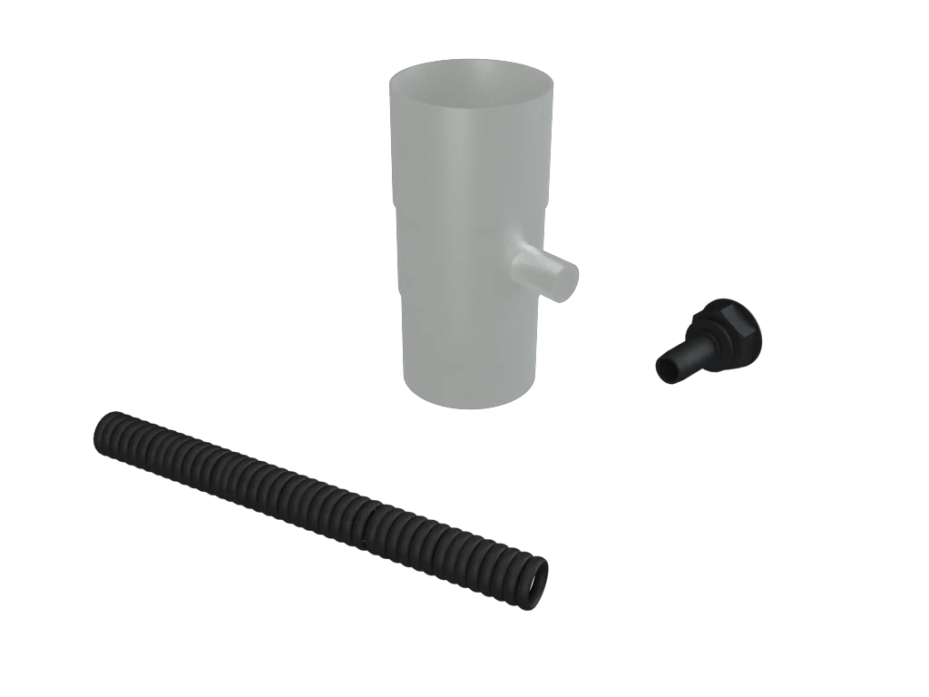 Colonnade Aluminium Round Swaged Water Butt Deflector Kit - Image 14