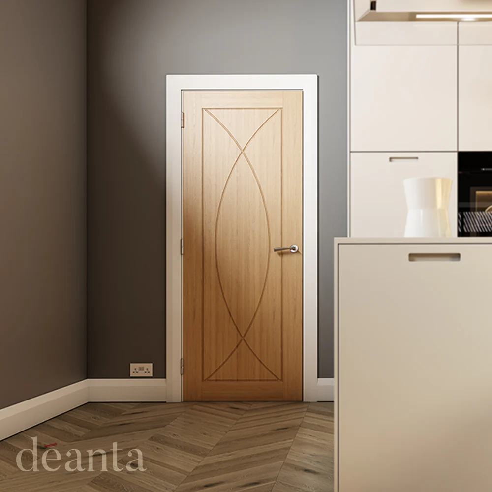Deanta Amalfi Prefinished Oak FD30 FSC® Internal Fire Door - Image 3