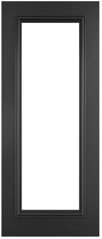 Deanta Blenheim Black Prefinished Bevelled Glaze FSC® Internal Door