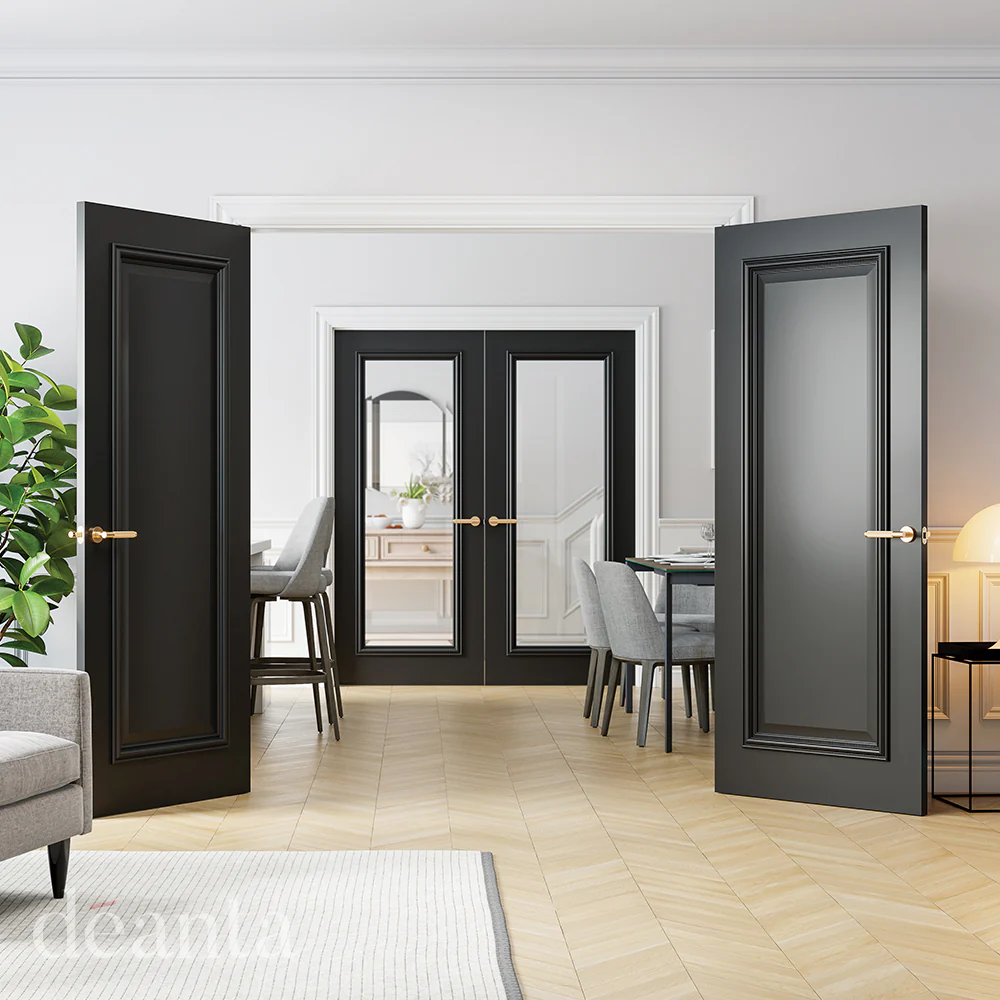 Deanta Blenheim Black Prefinished FD30 FSC® Internal Fire Door - Image 3