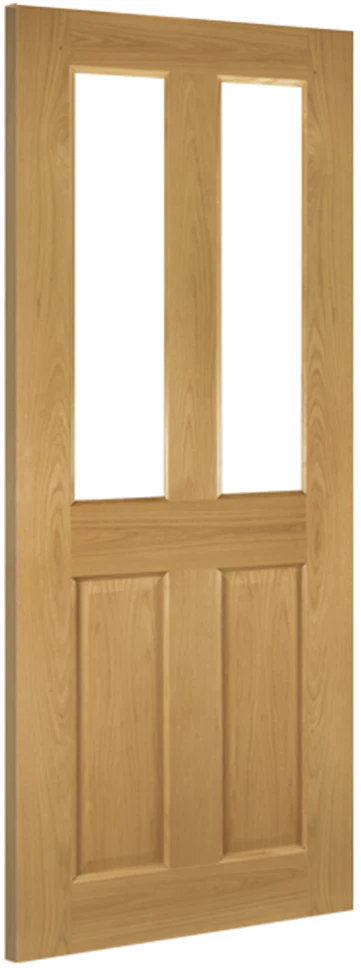Deanta Bury Prefinished Oak Bevelled Glaze FSC® Internal Door - Image 2