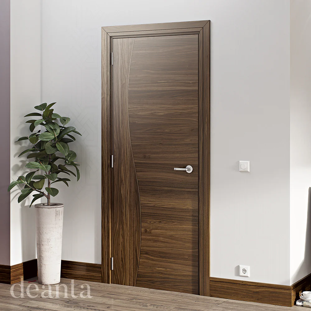Deanta Cadiz Prefinished Walnut FD30 FSC® Internal Fire Door - Image 3