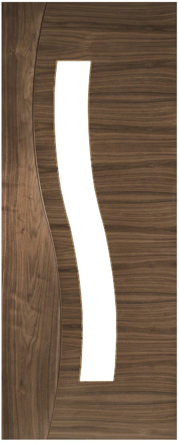 Deanta Cadiz Prefinished Walnut Glazed FSC® Internal Door