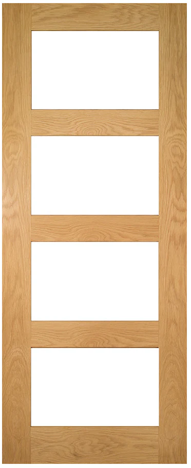 Deanta Coventry Prefinished Oak Glazed FSC® Internal Door