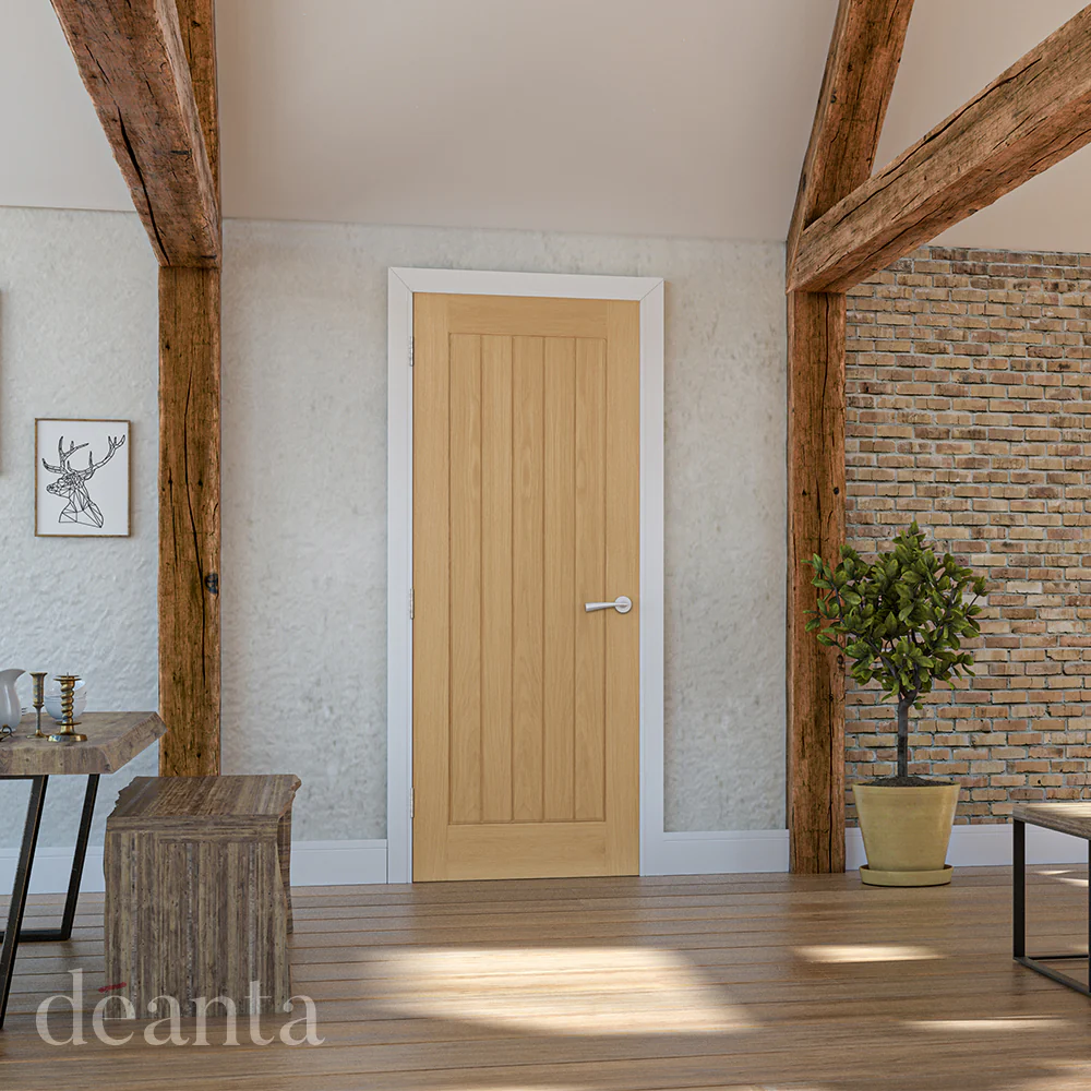 Deanta Ely Prefinished Oak FSC® Internal Door - Image 3