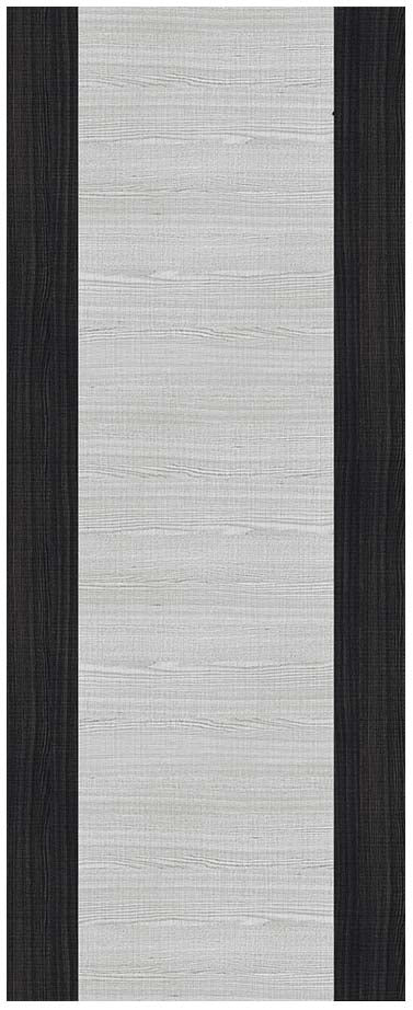 Deanta Flush Light Grey Ash Dark Grey Edges FD30 6mm Lipping FSC® Internal Door