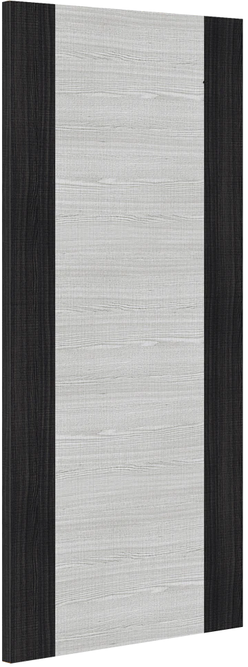 Deanta Flush Light Grey Ash Dark Grey Edges FD30 6mm Lipping FSC® Internal Door - Image 2