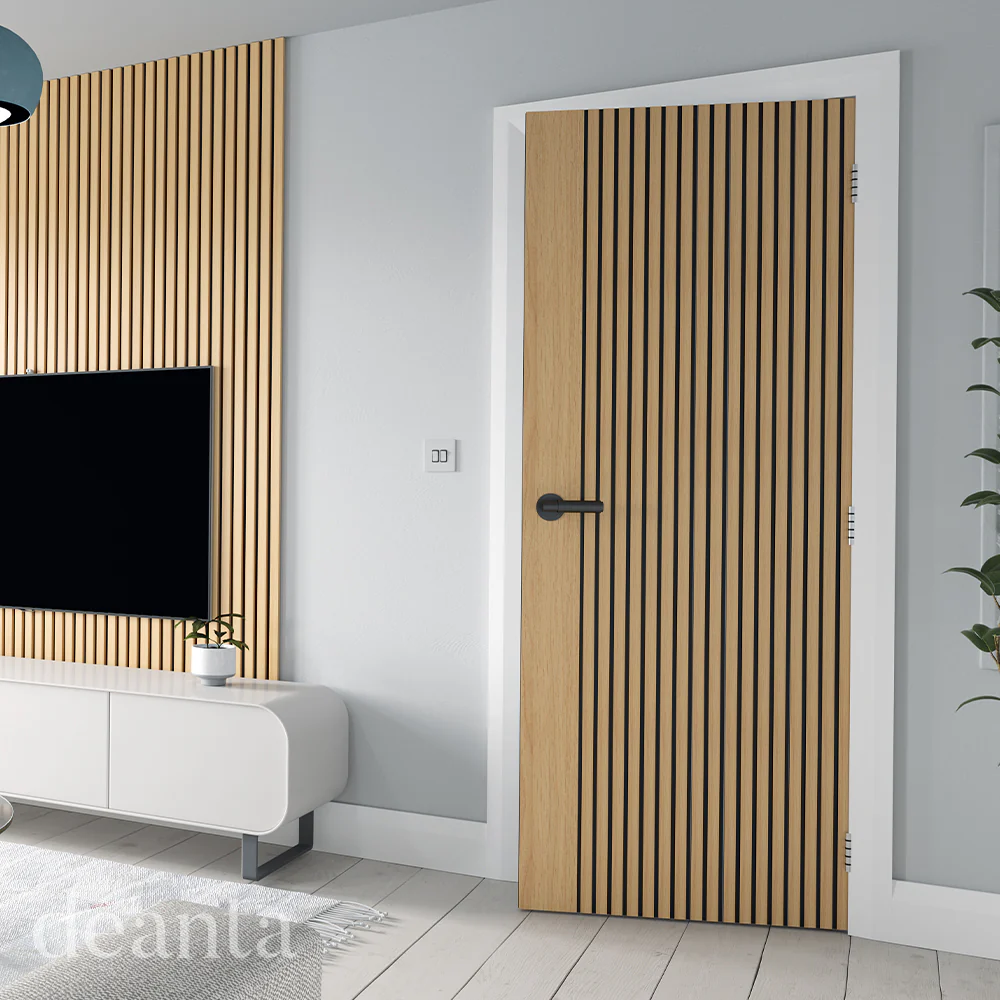Deanta Malmo Prefinished Oak FSC® Internal Door - Image 3