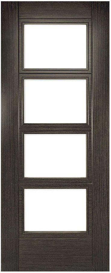 Deanta Montreal Dark Grey Ash Glazed FSC® Internal Door
