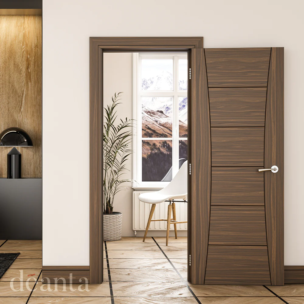Deanta Pamplona Prefinished Walnut FD30 FSC® Internal Fire Door - Image 3
