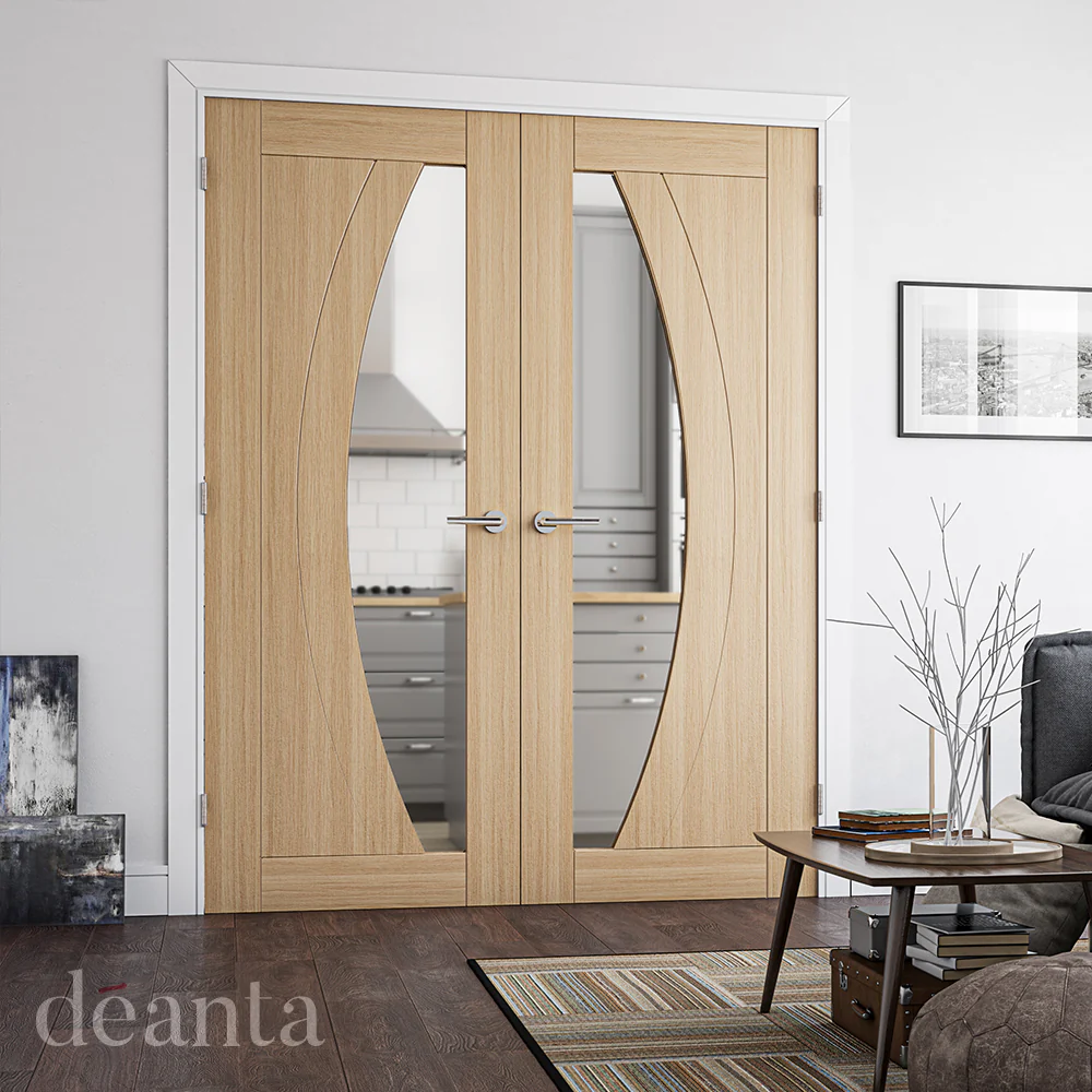 Deanta Ravello Prefinished Oak Glazed FSC® Internal Door - Image 3