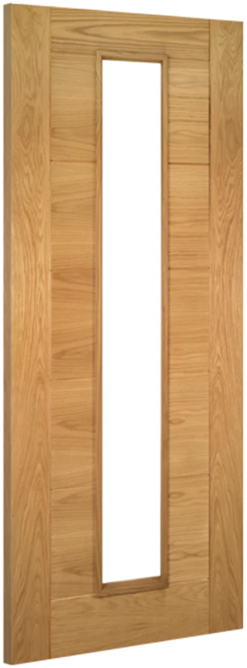 Deanta Seville Prefinished Oak Glazed 1L FD30 FSC® Internal Fire Door - Image 2