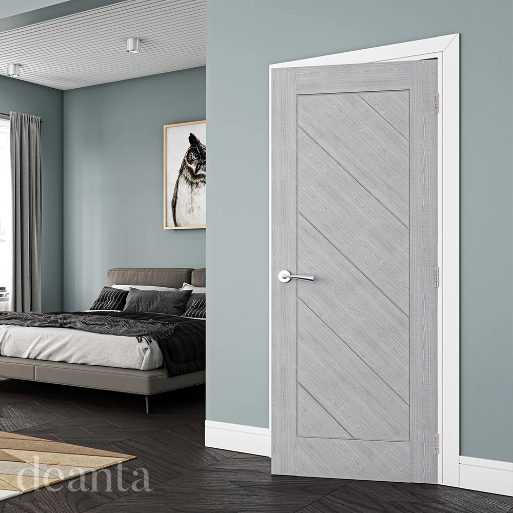 Deanta Torino Light Grey Ash FD30 FSC® Internal Fire Door - Image 3