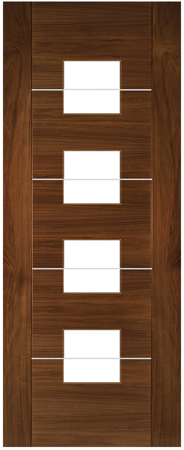Deanta Valencia Prefinished Walnut Glazed FSC® Internal Door