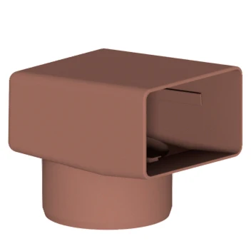 DEKS Horizontal Parapet Drain Angled Pipe Connector (PP) - Image 3