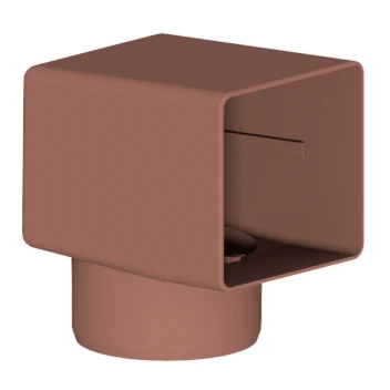 DEKS Horizontal Parapet Drain Angled Pipe Connector (PP) - Image 4