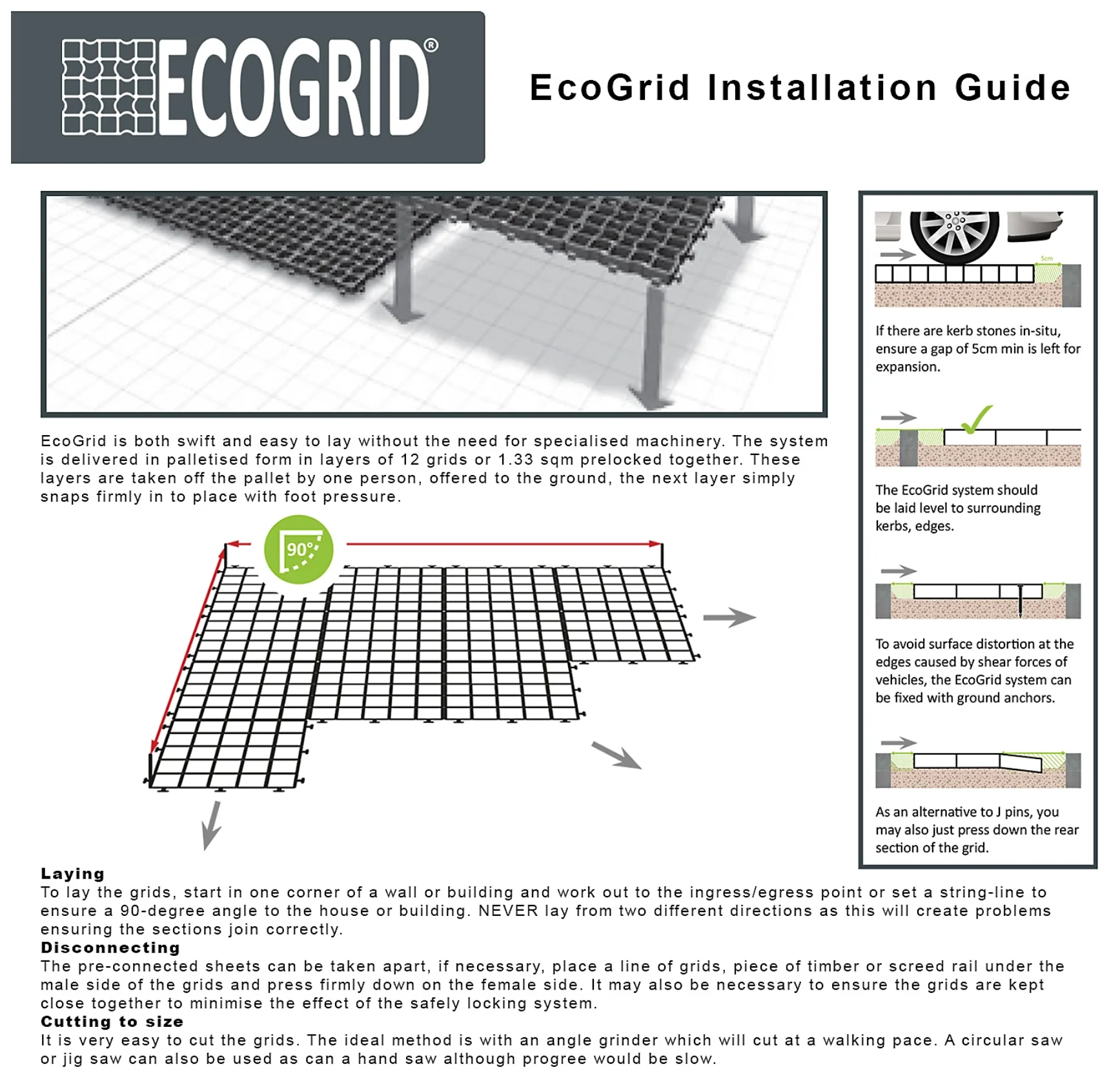 EcoGrid E30 Shed / Walkway Base - 1m2 Pack - Image 10