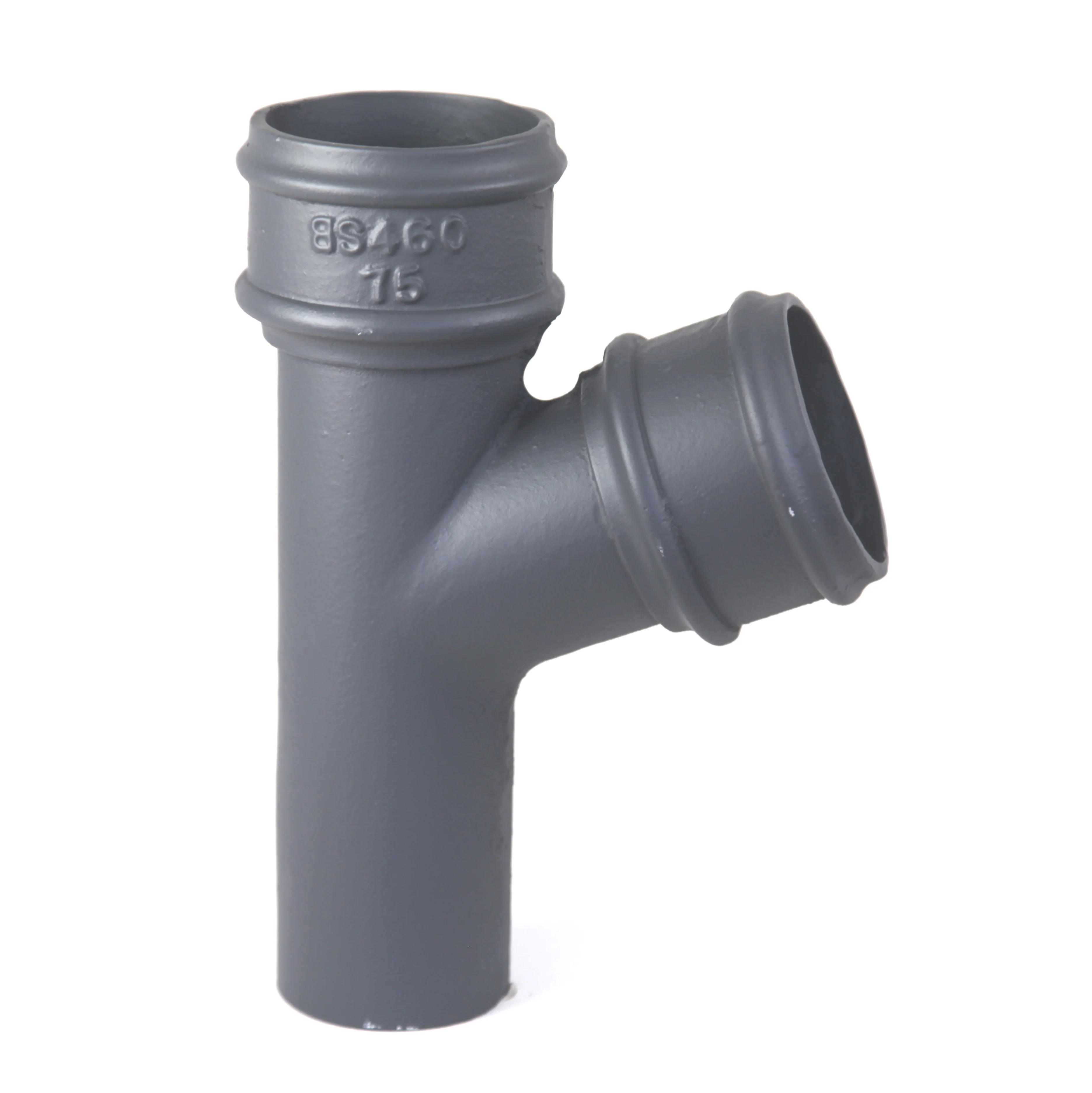 Hargreaves Cast Iron Round Downpipe Branch - Image 5
