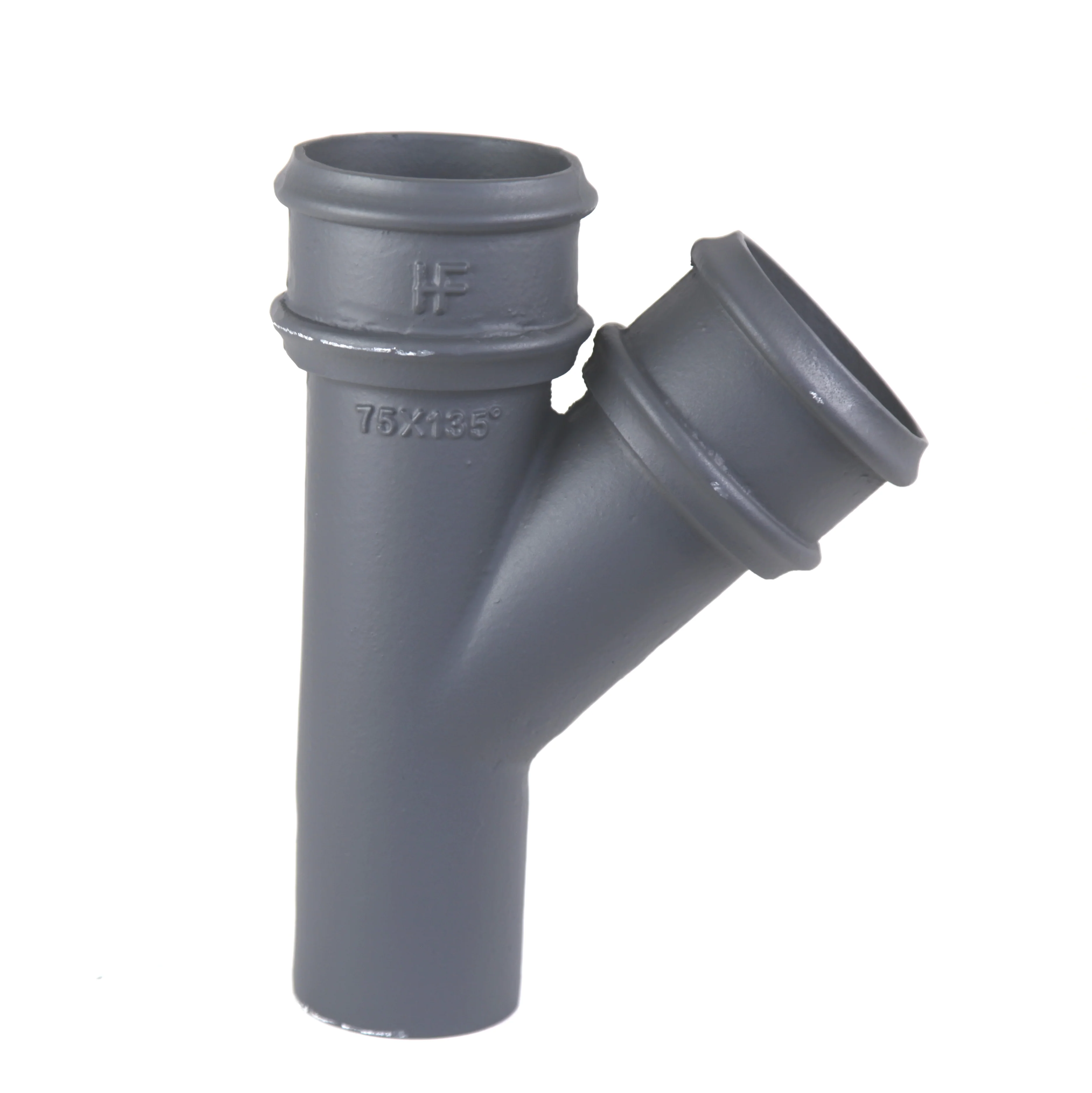 Hargreaves Cast Iron Round Downpipe Branch - Image 6