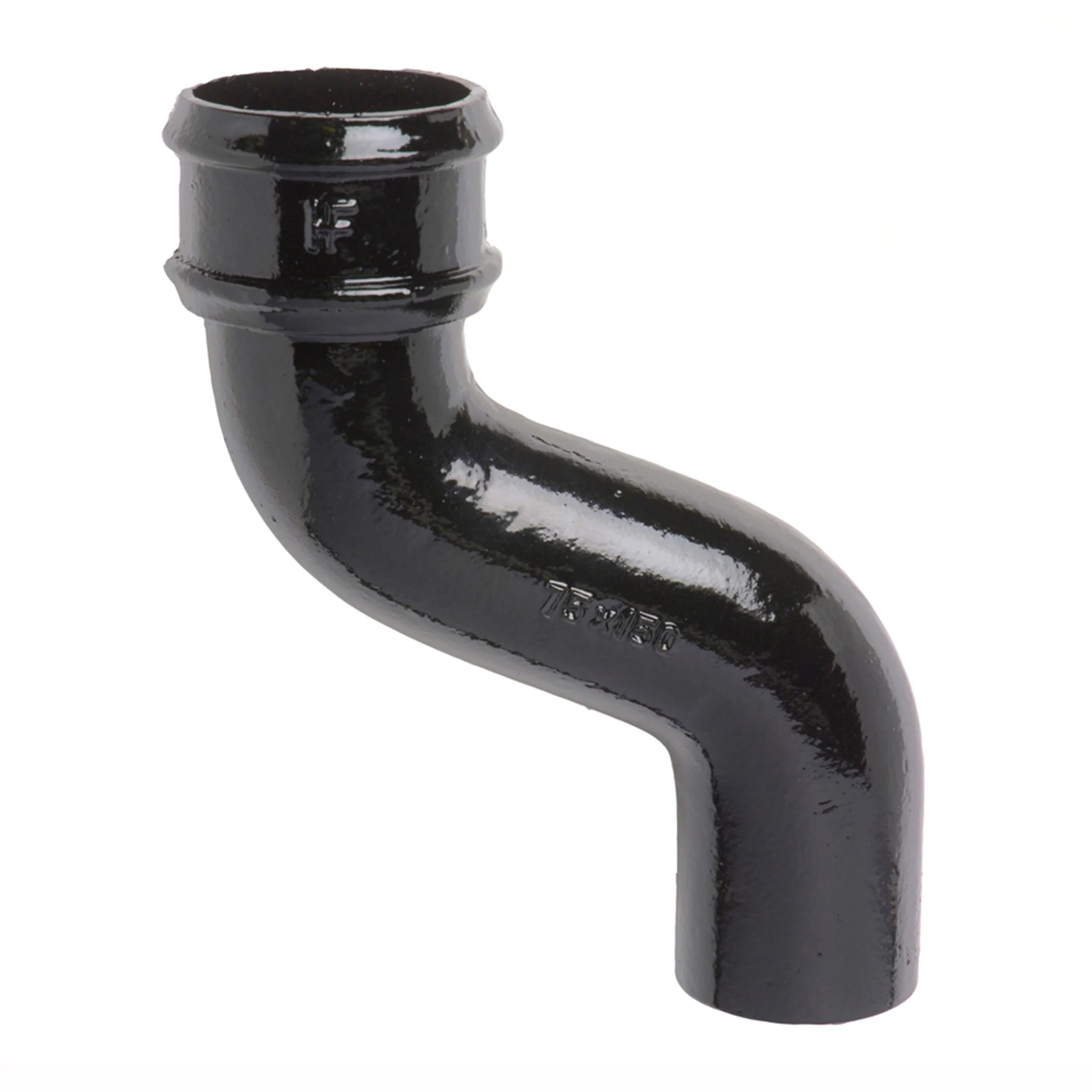 Hargreaves Cast Iron Round Downpipe Offset Bend - Image 14