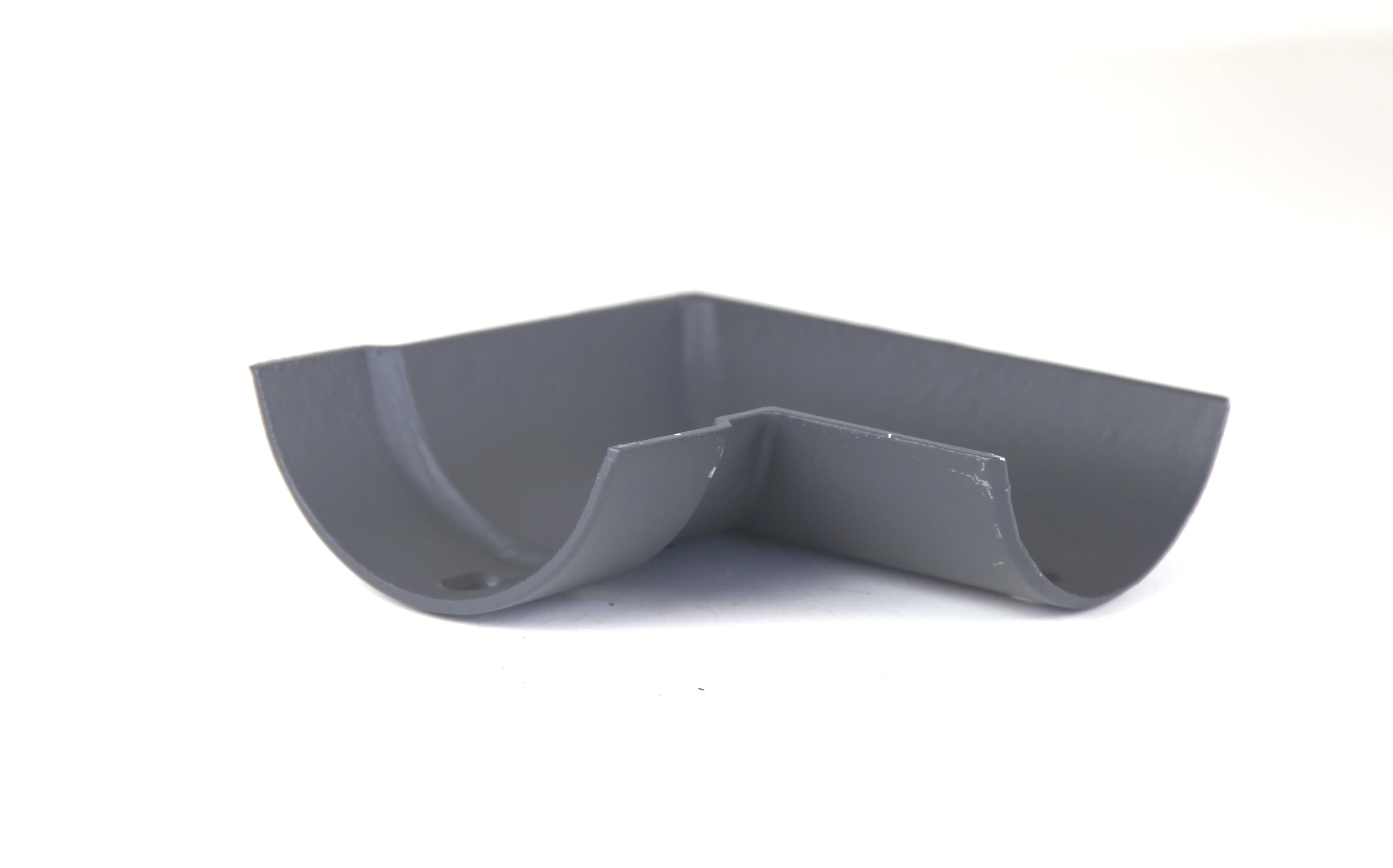 Hargreaves Plain Half Round Cast Iron Guttering Bend - Right Hand - Image 3