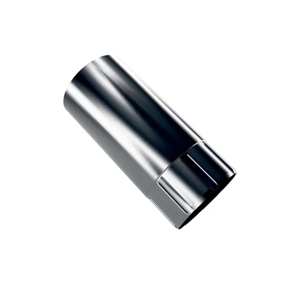 RoofArt 87mm Steel Guttering Intermediate Downpipe - 1m - Image 3