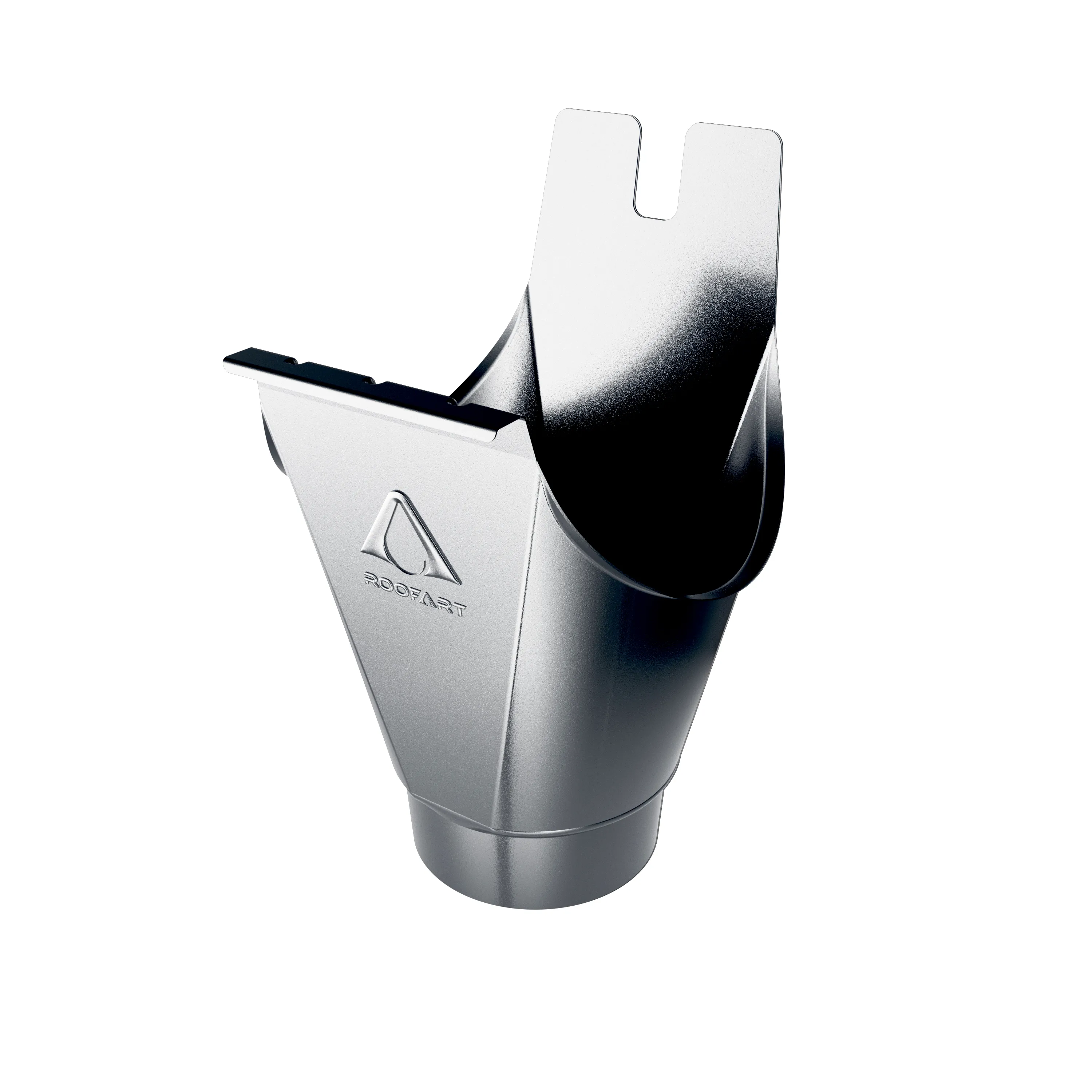 RoofArt 125mm to 87mm Steel Guttering Outlet - Image 3