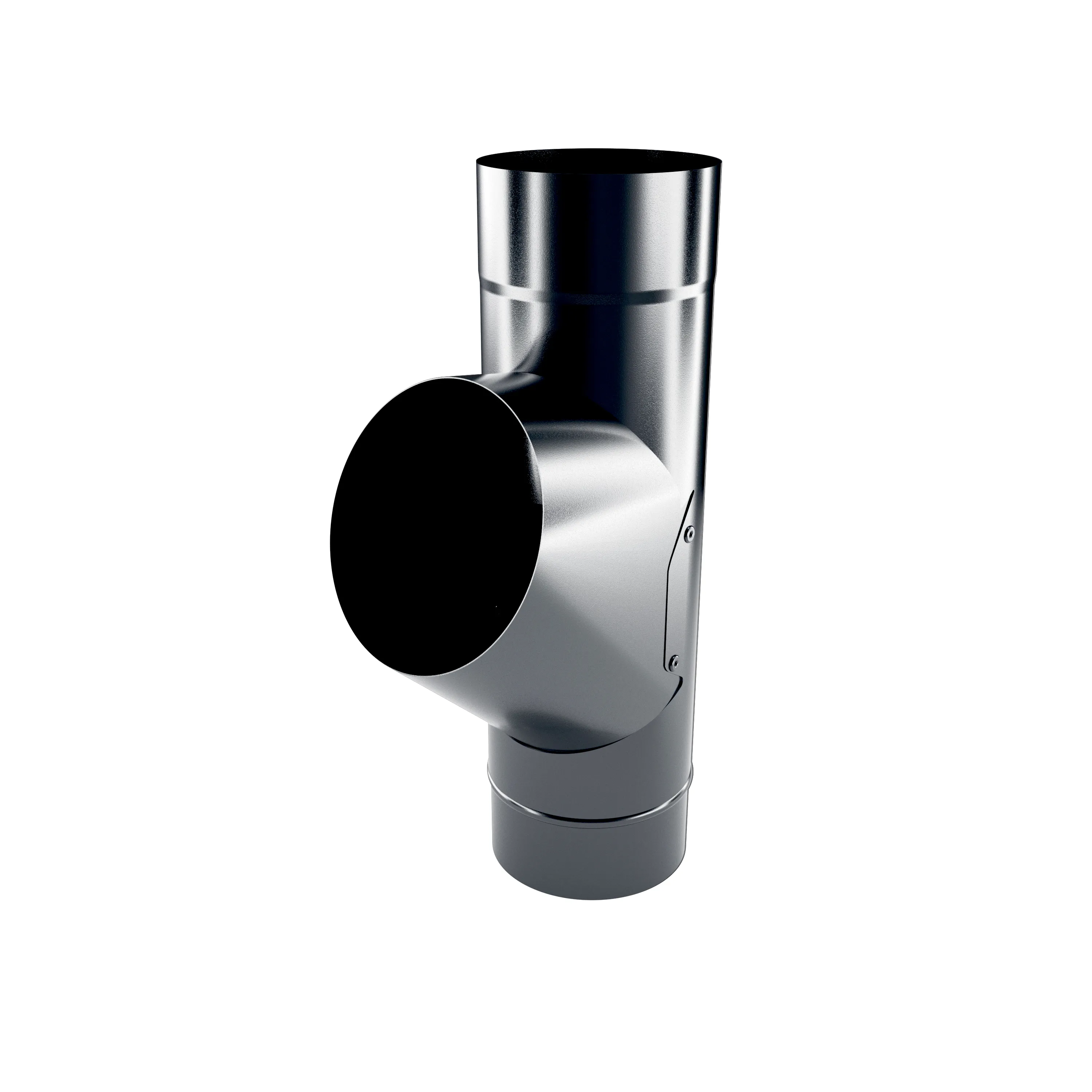 RoofArt 87mm Steel Guttering Downpipe Branch - Image 3
