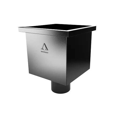 RoofArt 87mm Steel Guttering Square Hopper - Image 2