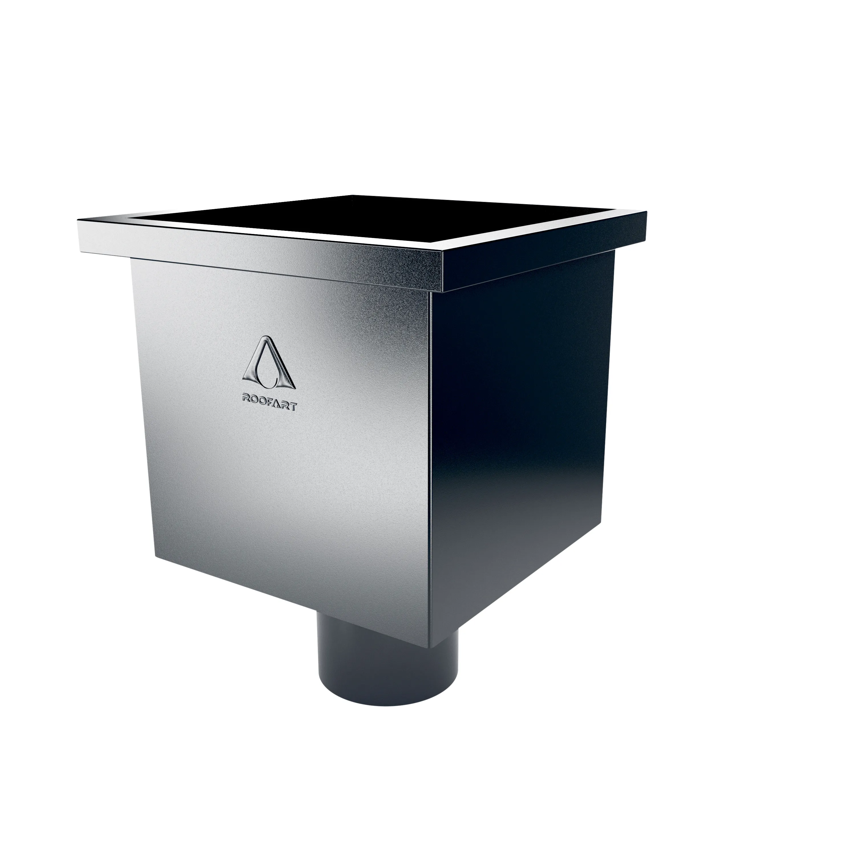 RoofArt 87mm Steel Guttering Square Hopper - Image 3