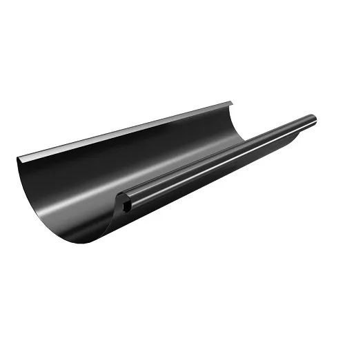 RoofArt 125mm Galvanised Steel Guttering - 3m - Image 3