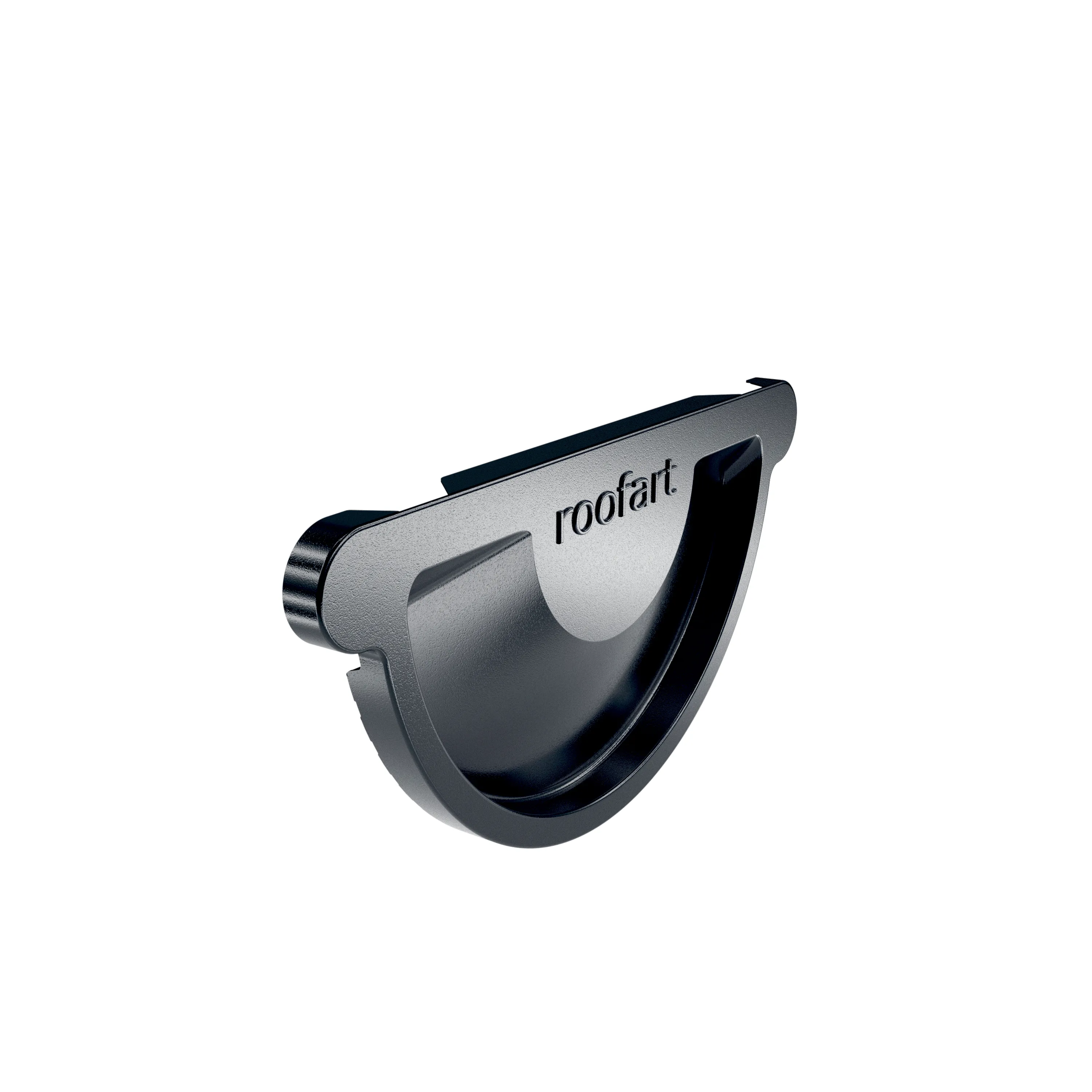 RoofArt 125mm Steel Guttering Universal Stop End - Image 3