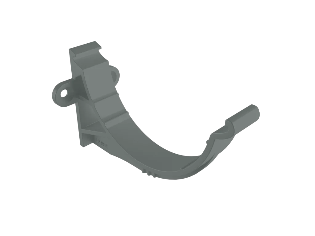 Sentinal Snap-Fit Aluminium Beaded Half Round Fascia Bracket - Image 7