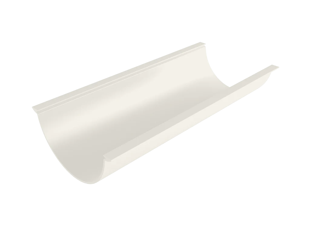 Sentinal Snap-Fit Aluminium Beaded Half Round Gutter - 114mm - Image 20
