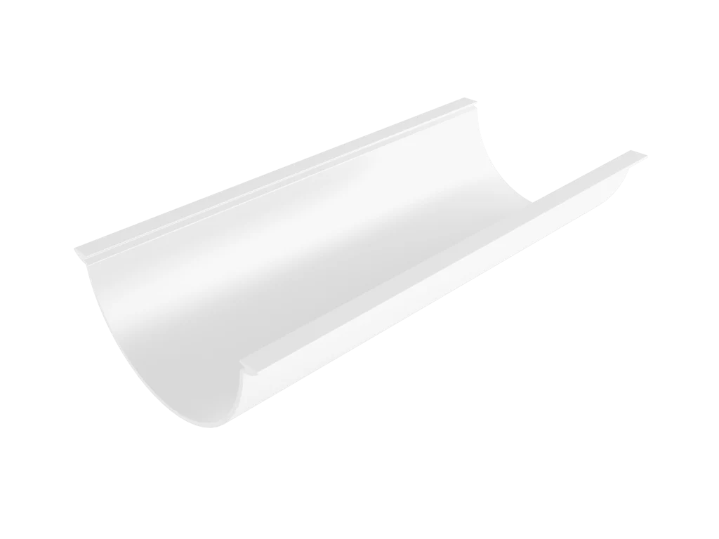 Sentinal Snap-Fit Aluminium Beaded Half Round Gutter - 114mm - Image 21