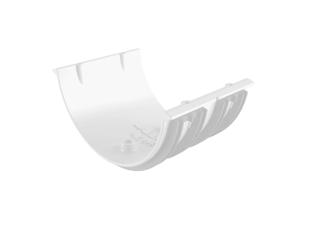Sentinal Snap-Fit Aluminium Beaded Half Round Gutter Union Connector - Image 18