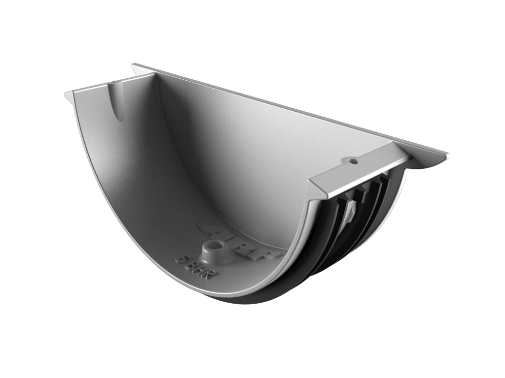 Sentinal Snap-Fit Aluminium Beaded Half Round Gutter Union Connector - Image 19