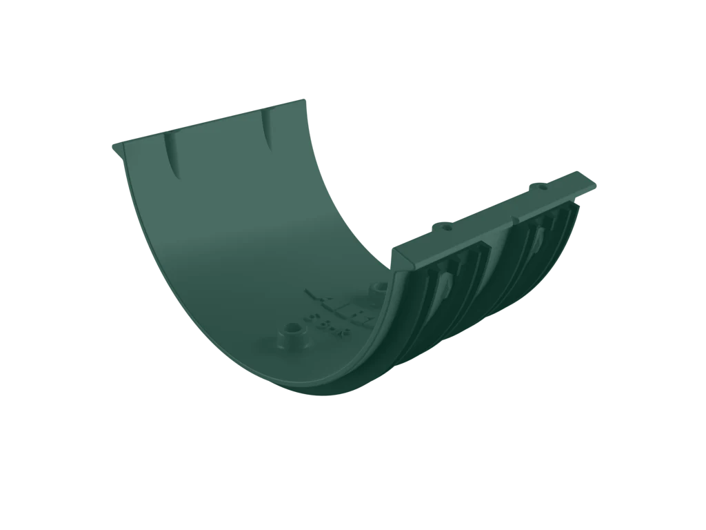 Sentinal Snap-Fit Aluminium Beaded Half Round Gutter Union Connector - Image 27