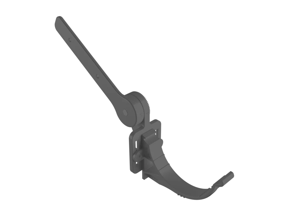Sentinal Snap-Fit Aluminium Beaded Half Round Rafter-Side Fix Bracket - Image 11