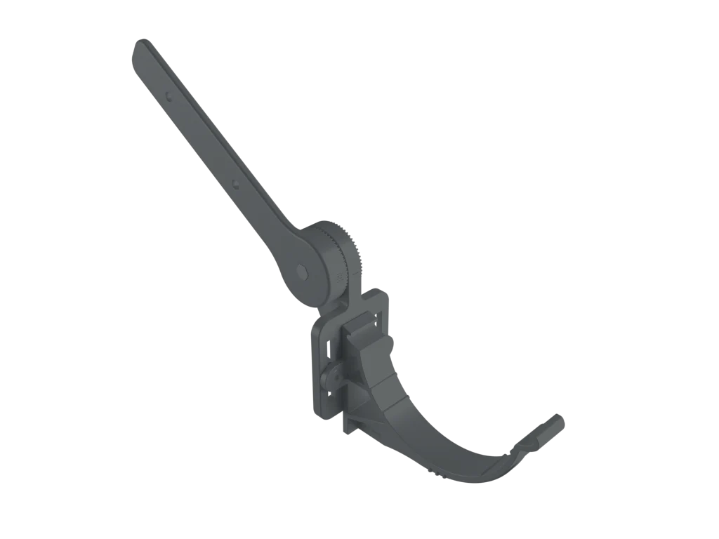 Sentinal Snap-Fit Aluminium Beaded Half Round Rafter-Side Fix Bracket - Image 12