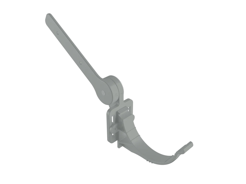 Sentinal Snap-Fit Aluminium Beaded Half Round Rafter-Side Fix Bracket - Image 14